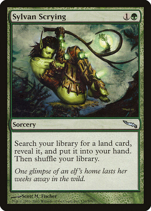Sylvan Scrying MRD-130 Uncommon Excellent Englisch
