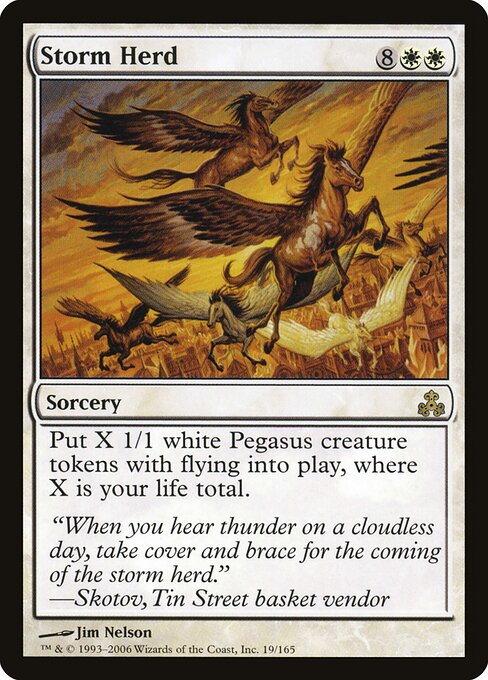 Storm Herd GPT-19 Rare Excellent Englisch