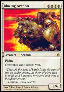 Flammender Archon RAV-4 Rare Excellent Englisch