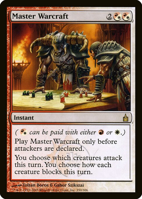Master Warcraft RAV-250 Rare Excellent Englisch