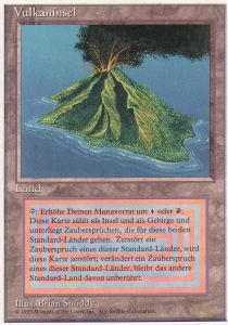 Vulkaninsel DTU- Rare Light Played Deutsch