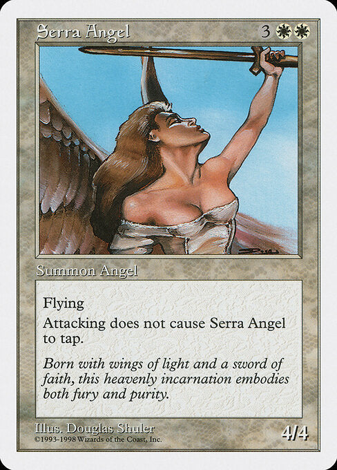 Serra-Engel ATH-57 Uncommon Light Played Englisch