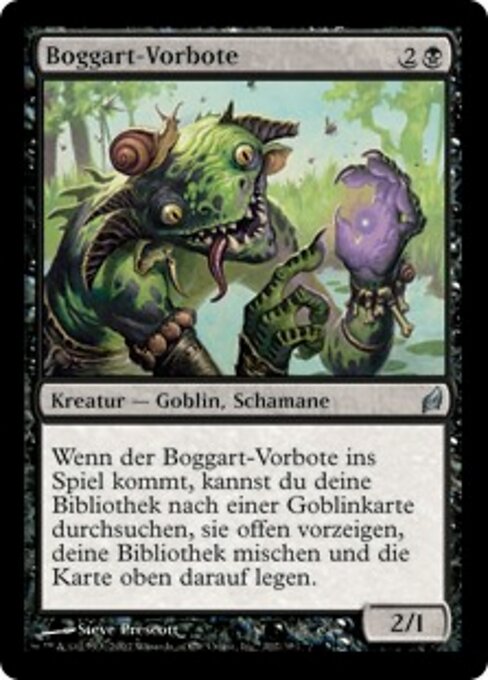 Boggart-Vorbote LRW-102 Uncommon Good Deutsch Foil