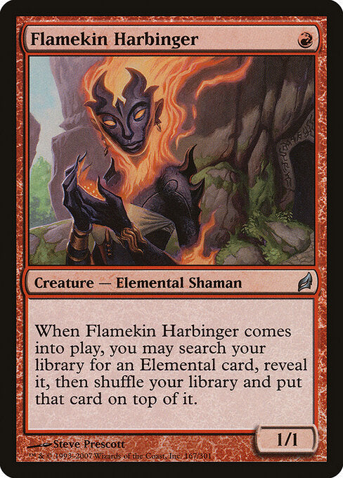 Flamekin Harbinger LRW-167 Uncommon Played Englisch