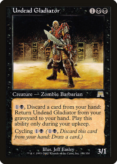 Undead Gladiator ONS-178 Rare Light Played Englisch Foil