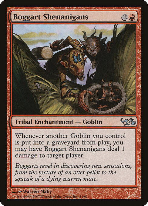 Boggart Shenanigans EVG-54 Uncommon Excellent Englisch