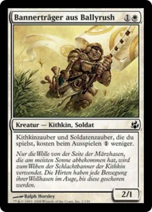 Bannerträger aus Ballyrush MOR-1 Common Excellent Deutsch Foil