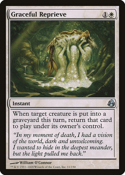 Graceful Reprieve MOR-11 Uncommon Light Played Englisch Foil