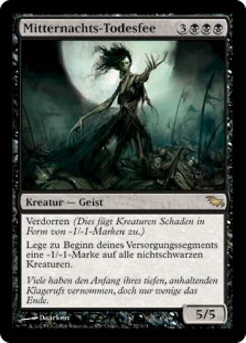 Mitternachts-Todesfee SHM-72 Rare Light Played Deutsch