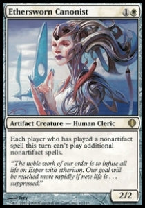Äthergläubiger Kanonist ALA-10 Rare Good Englisch Foil