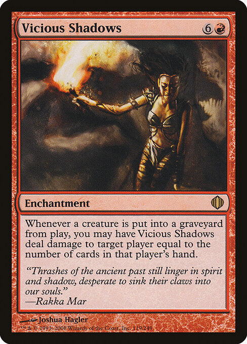 Vicious Shadows ALA-119 Rare Excellent Englisch