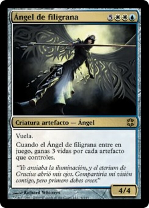 Filigree Angel ARB-6 Rare Light Played Spanisch