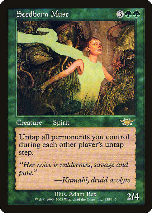 Seedborn Muse LGN-138 Rare Good Englisch
