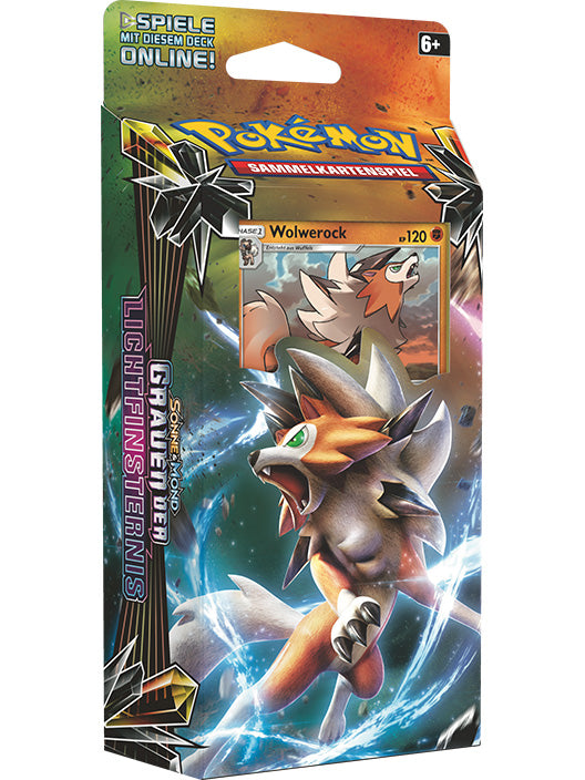 Pokémon - Sonne & Mond - Grauen der Lichtfinsternis - Zwielichtklaue - Wolwerock Themendeck - deutsch