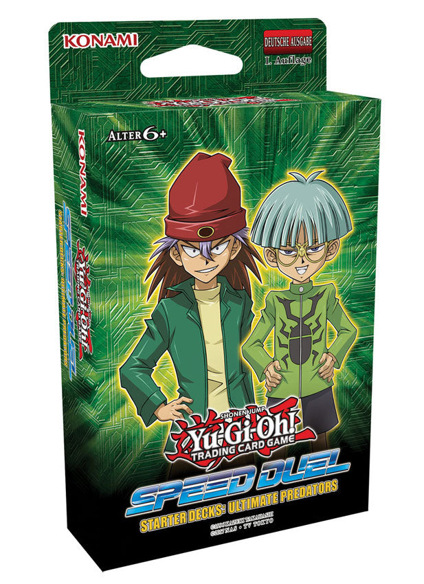 Yu-Gi-Oh! Speed Duel Starter Decks - Ultimate Predators - Rex Raptor & Weevil Underwood - Deutsch