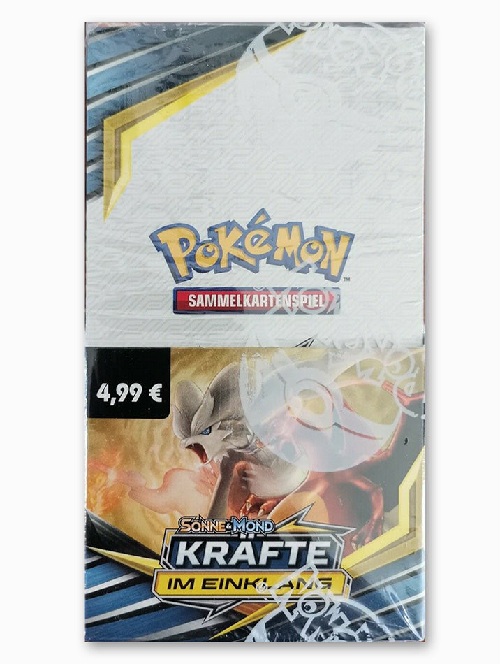 Pokémon - Sonne & Mond SM10 - Kräfte im Einklang Booster Display (18 Booster) - deutsch