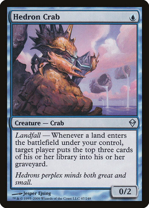 Hedron Crab ZEN-47 Uncommon Excellent Englisch