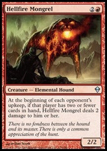Höllenfeuer-Mischling ZEN-130 Uncommon Good Englisch Foil