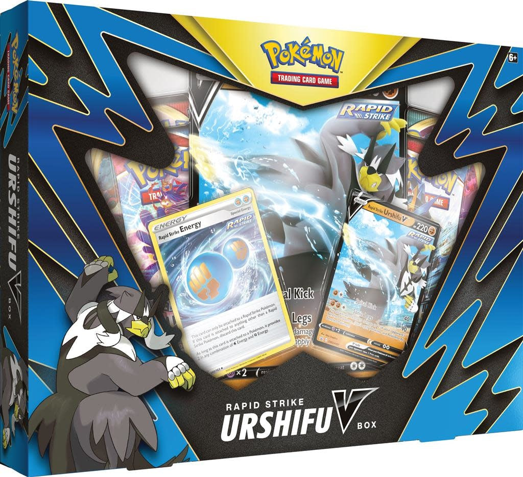 Pokémon SWSH05 - Battle Styles - Rapid-Strike-Urshifu-V Box englisch