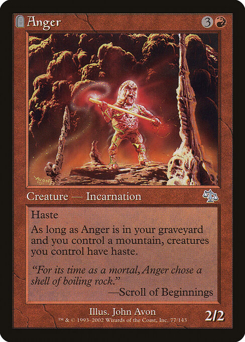 Anger JUD-77 Uncommon Good Englisch