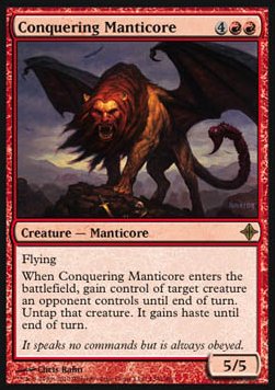 Erobernder Mantikor ROE-139 Rare Good Englisch