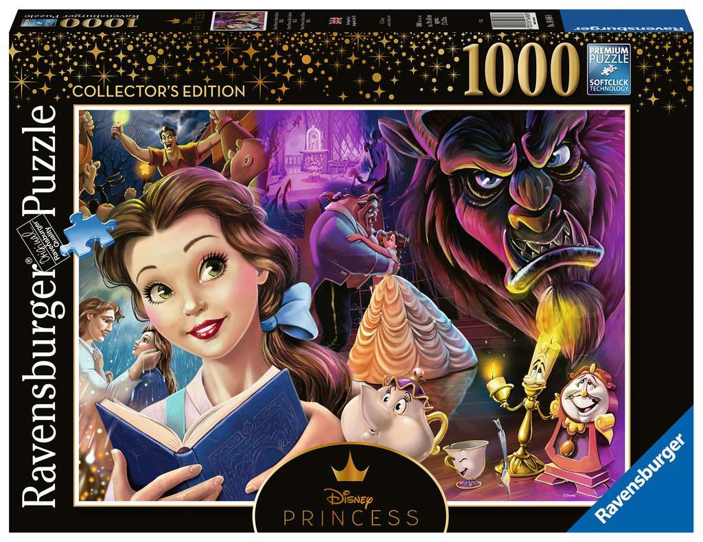 Disney - Belle, die Disney Prinzessin Puzzle - 1000 Teile