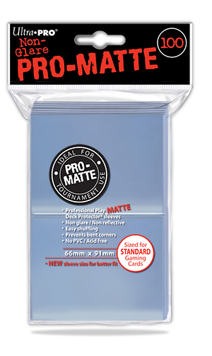 Ultra Pro - Clear Pro-Matte Sleeves (100)