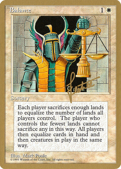 Balance WCD1- Special Near Mint Englisch