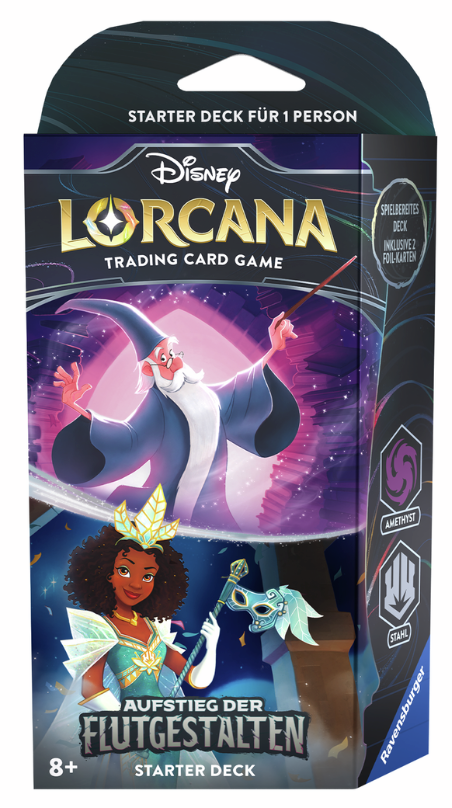 Disney Lorcana - Aufstieg der Flutgestalten Starterset - Merlin und Tiana - DE