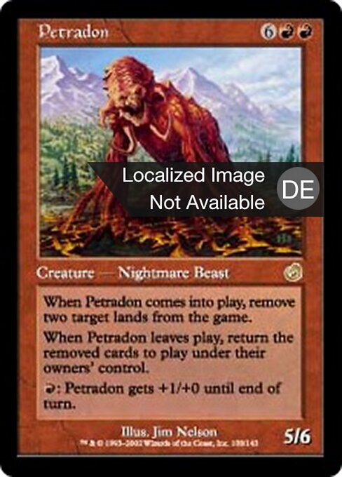 Petradon TOR-108 Rare Poor Deutsch