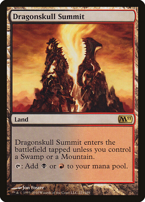 Dragonskull Summit M11-223 Rare Excellent Englisch
