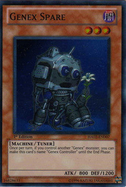 Genex-Ersatzteil HA02-007 Super Rare Good Deutsch 1. Auflage