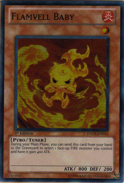 Flamvell-Baby HA02-016 Super Rare Light Played Deutsch 1. Auflage