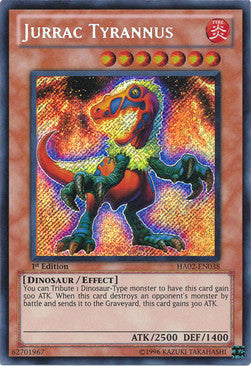 Jurassier-Tyrannus HA02-038 Secret Rare Good Deutsch 1. Auflage