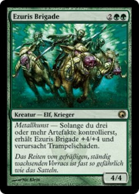 Ezuris Brigade SOM-121 Rare Excellent Deutsch