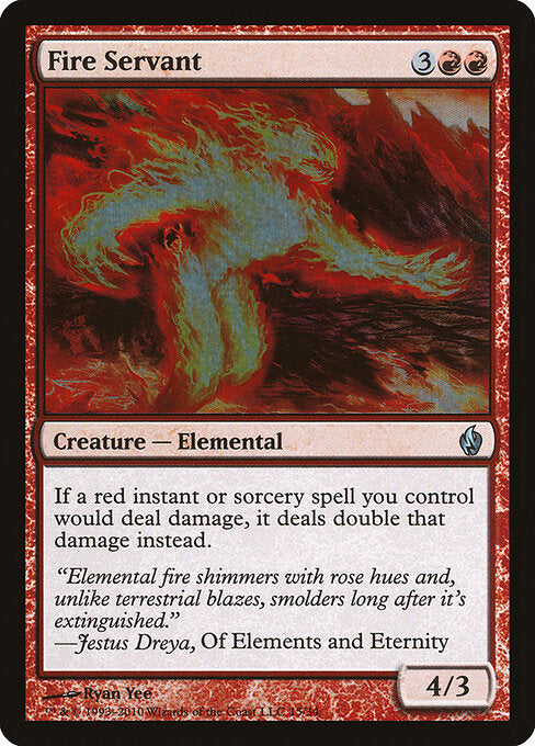 Diener des Feuers PD2-15 Uncommon Excellent Englisch Foil