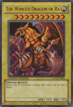 Der geflügelte Drache von Ra LC01-003 Ultra Rare Excellent Deutsch
