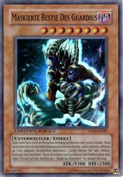 Maskierte Bestie Des Guardius TAEV-SE1 Super Rare Good Deutsch