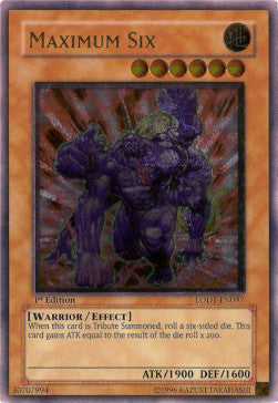 Maximum Sechs LODT-DE097 Ultimate Rare Good Deutsch 1. Auflage