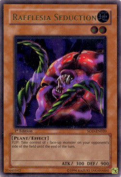 Rafflesia-Verführung SOD-DE020 Ultimate Rare Light Played Deutsch 1. Auflage