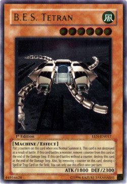 B.E.S. Tetran EEN-DE017 Ultimate Rare Excellent Deutsch 1. Auflage