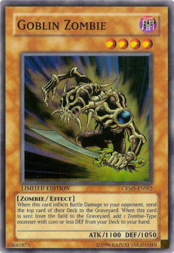 Goblinzombie CRMS-SE2 Super Rare Light Played Deutsch