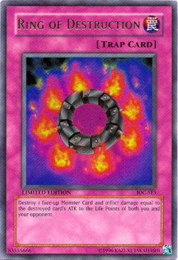 Ring of Destruction IOC-SE3 Ultra Rare Light Played Englisch