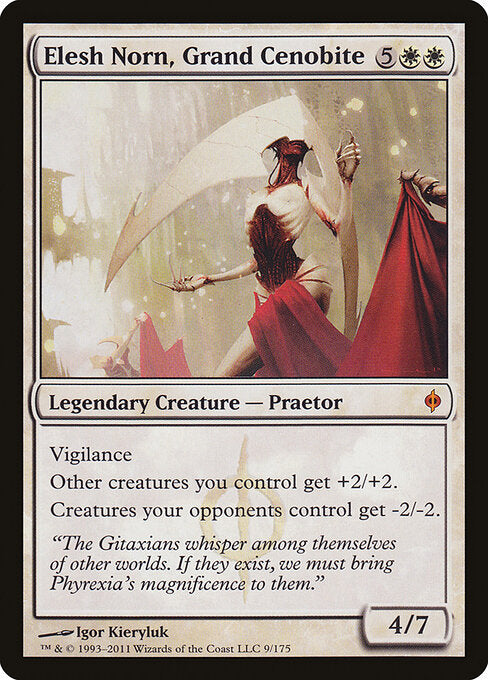 Elesh Norn, Hohe Zönobitin NPH-9 Mythic Excellent Englisch Foil