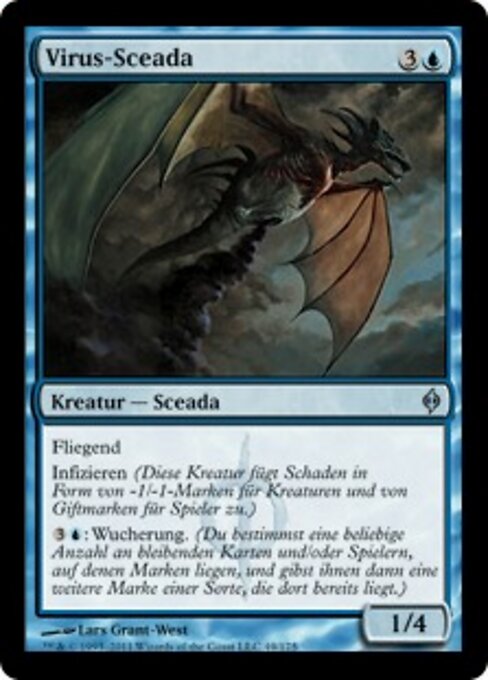 Virus-Sceada NPH-49 Uncommon Excellent Deutsch