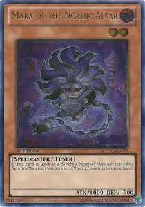 Nordischer Elf Mara EXVC-DE083 Ultimate Rare Near Mint Deutsch