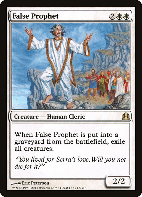 False Prophet CMD-13 Rare Good Englisch