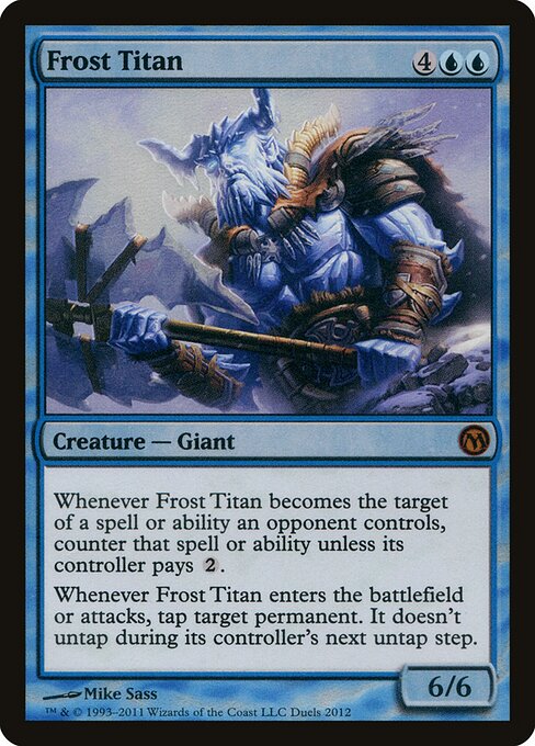 Frost Titan DPP- Mythic Excellent Englisch Foil