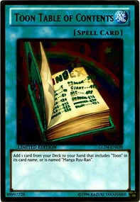 Toon Table of Contents GLD4-039 Gold Rare Good Englisch