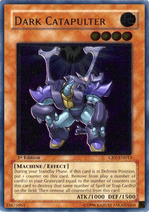 Finsterer Katapultierer CRV-DE013 Ultimate Rare Played Deutsch 1. Auflage